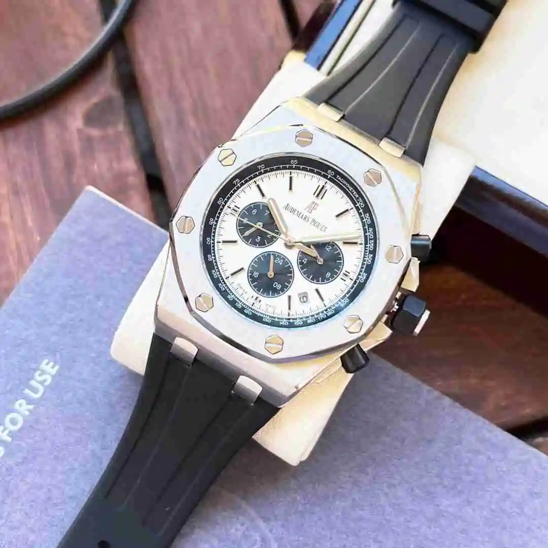 General Watches Audemars Piguet Aibi Watch Men's Watch Paired with Original Fully Automatic Mechanical Movement, Top Grade 316 Precision Steel Case with Mineral Super Strong Mirror Diameter 44mm KK05850 view 5