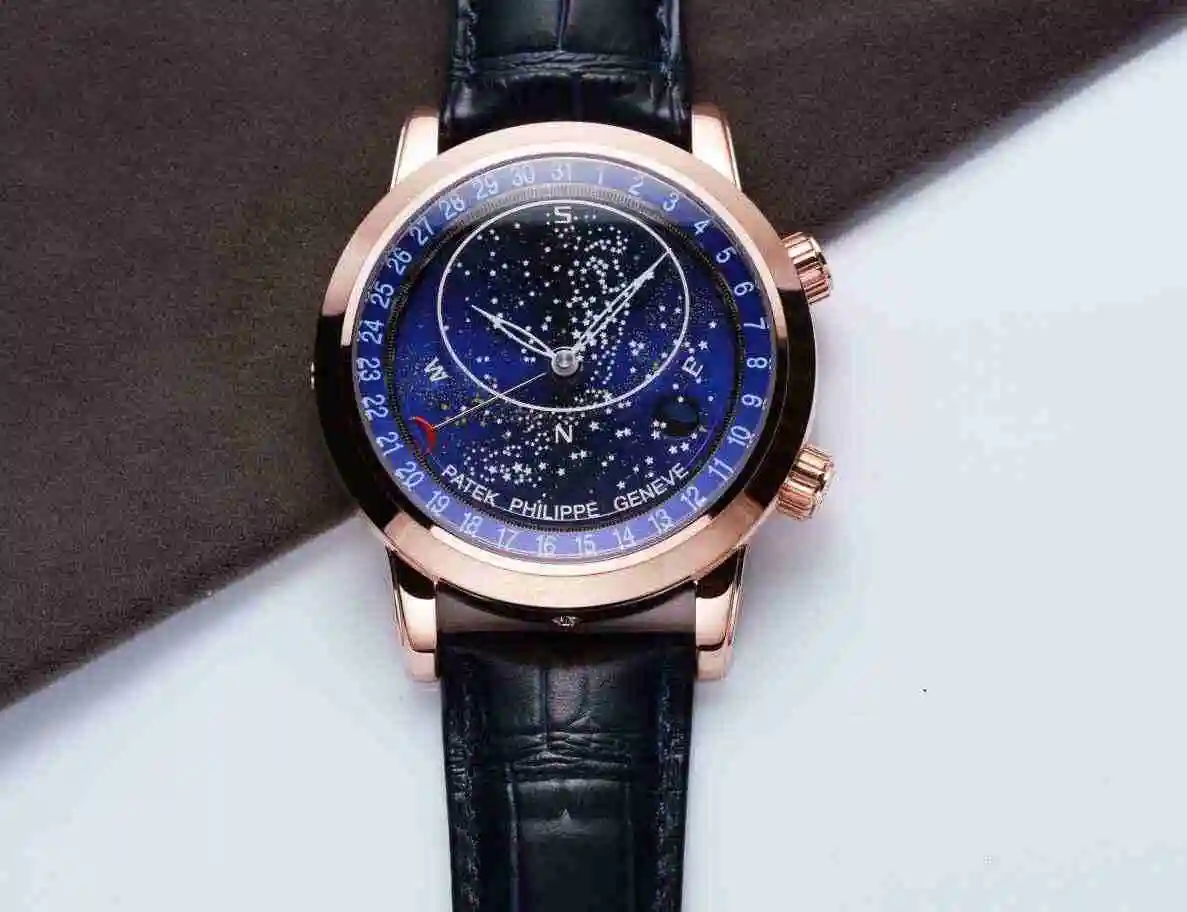 General Watches Patek Philippe Watch Men's Watch Paired with Original Fully Automatic Mechanical Movement Top Grade 316 Precision Steel Case Case with Mineral Super Strong Mirror Diameter 41mm kk09800 view 5