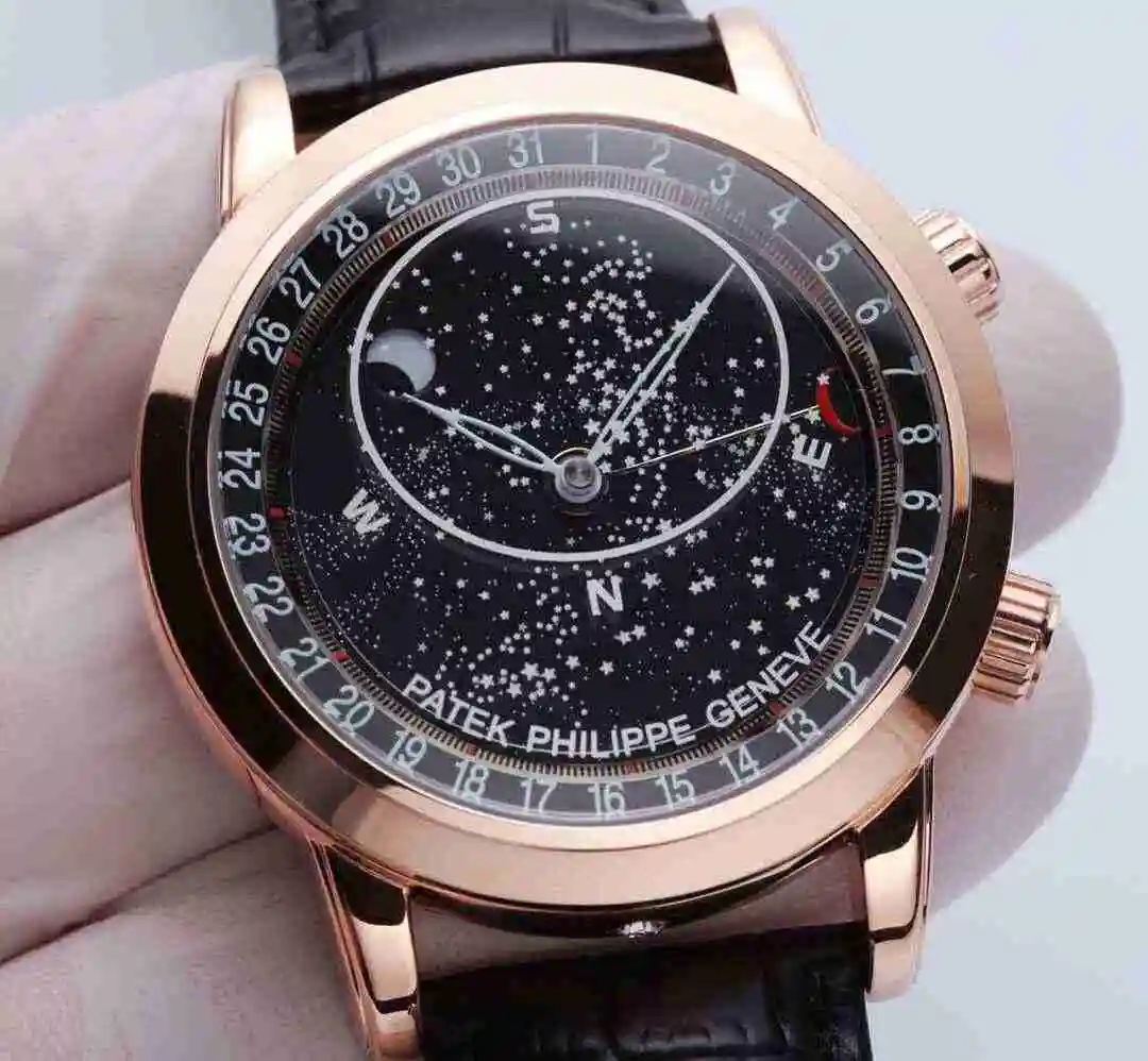 General Watches Patek Philippe Watch Men's Watch Paired with Original Fully Automatic Mechanical Movement Top Grade 316 Precision Steel Case Case with Mineral Super Strong Mirror Diameter 41mm kk09800 view 9