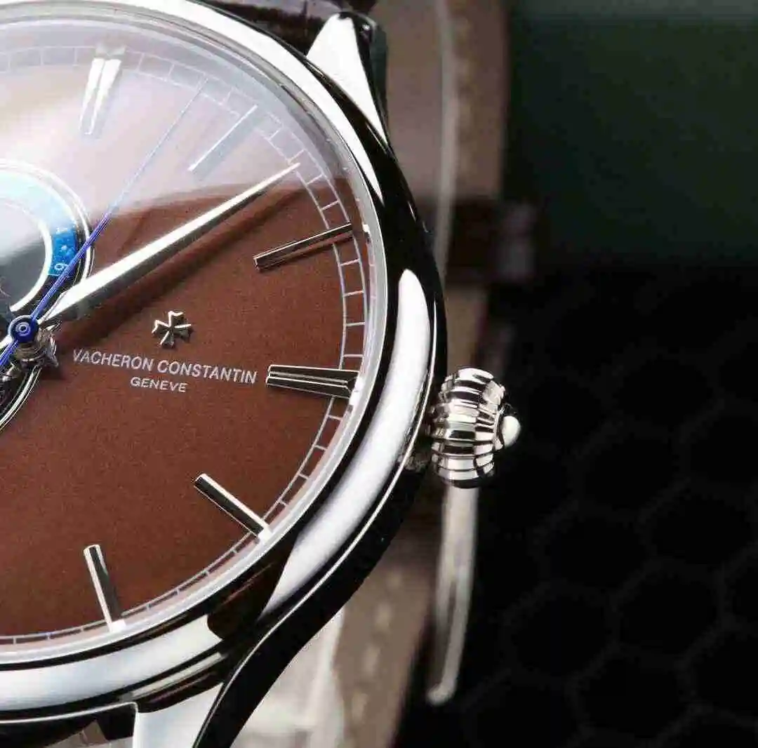 General Watches Vacheron Constantin Jiangshi Danton Watch Men's Watch Paired with Original Fully Automatic Mechanical Movement, Top Grade 316 Precision Steel Case with Mineral Super Strong Mirror Diameter 42mm KK05800 1 view 6