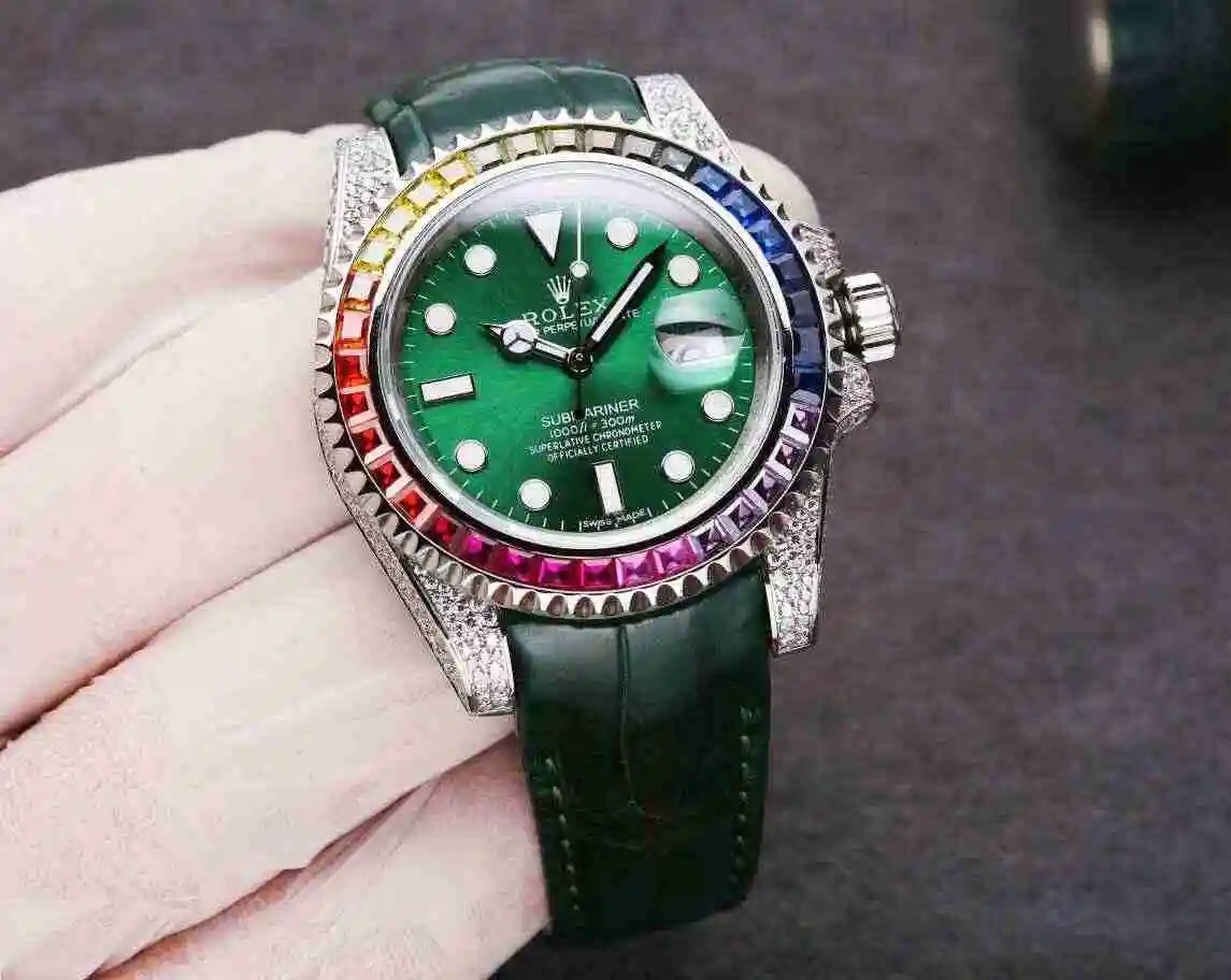General Watches Rolex Watch Men's Watch Paired with Original Fully Automatic Mechanical Movement Top Grade 316 Precision Steel Case with Mineral Super Strong Mirror Diameter 40mm kk021500 view 8