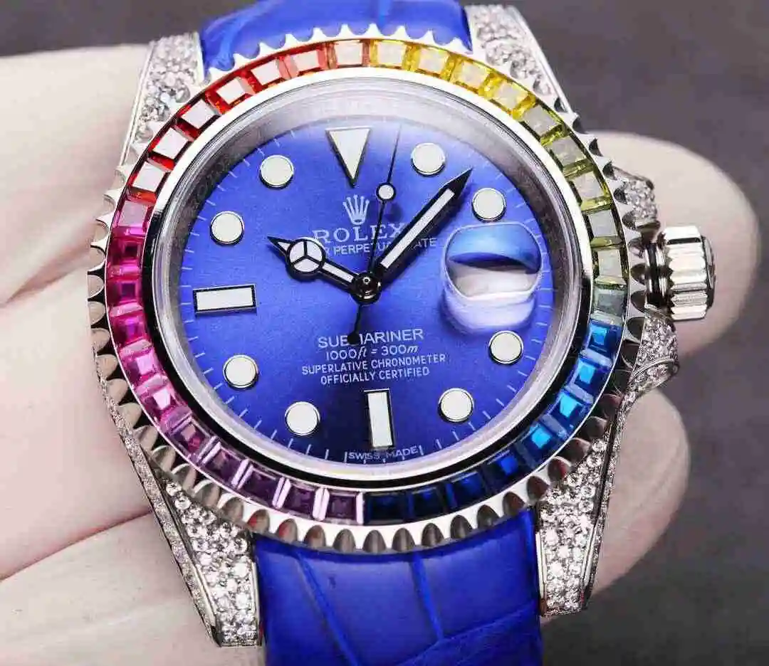 General Watches Rolex Watch Men's Watch Paired with Original Fully Automatic Mechanical Movement Top Grade 316 Precision Steel Case with Mineral Super Strong Mirror Diameter 40mm kk021500 view 9