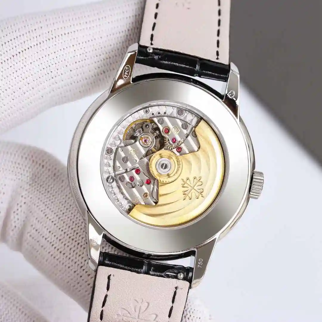 General Watches Patek Philippe Watch Men's Watch Paired with Original Fully Automatic Mechanical Movement Top Grade 316 Precision Steel Case Case with Mineral Super Strong Mirror Diameter 40mm KK012500 view 3