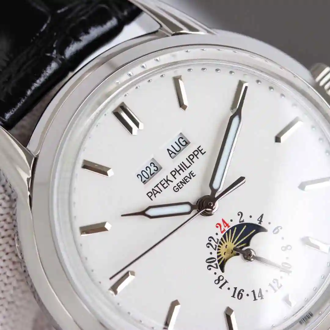 General Watches Patek Philippe Watch Men's Watch Paired with Original Fully Automatic Mechanical Movement Top Grade 316 Precision Steel Case Case with Mineral Super Strong Mirror Diameter 40mm KK012500 view 7