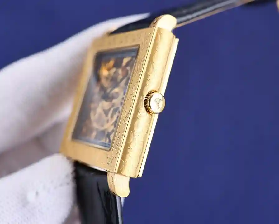 General Watches Piaget Earl White 900 Gold 950 Watch view 5
