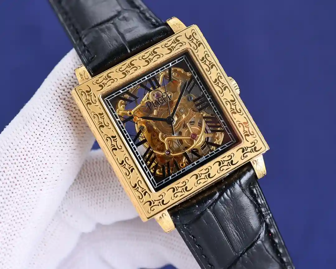 General Watches Piaget Earl White 900 Gold 950 Watch view 7