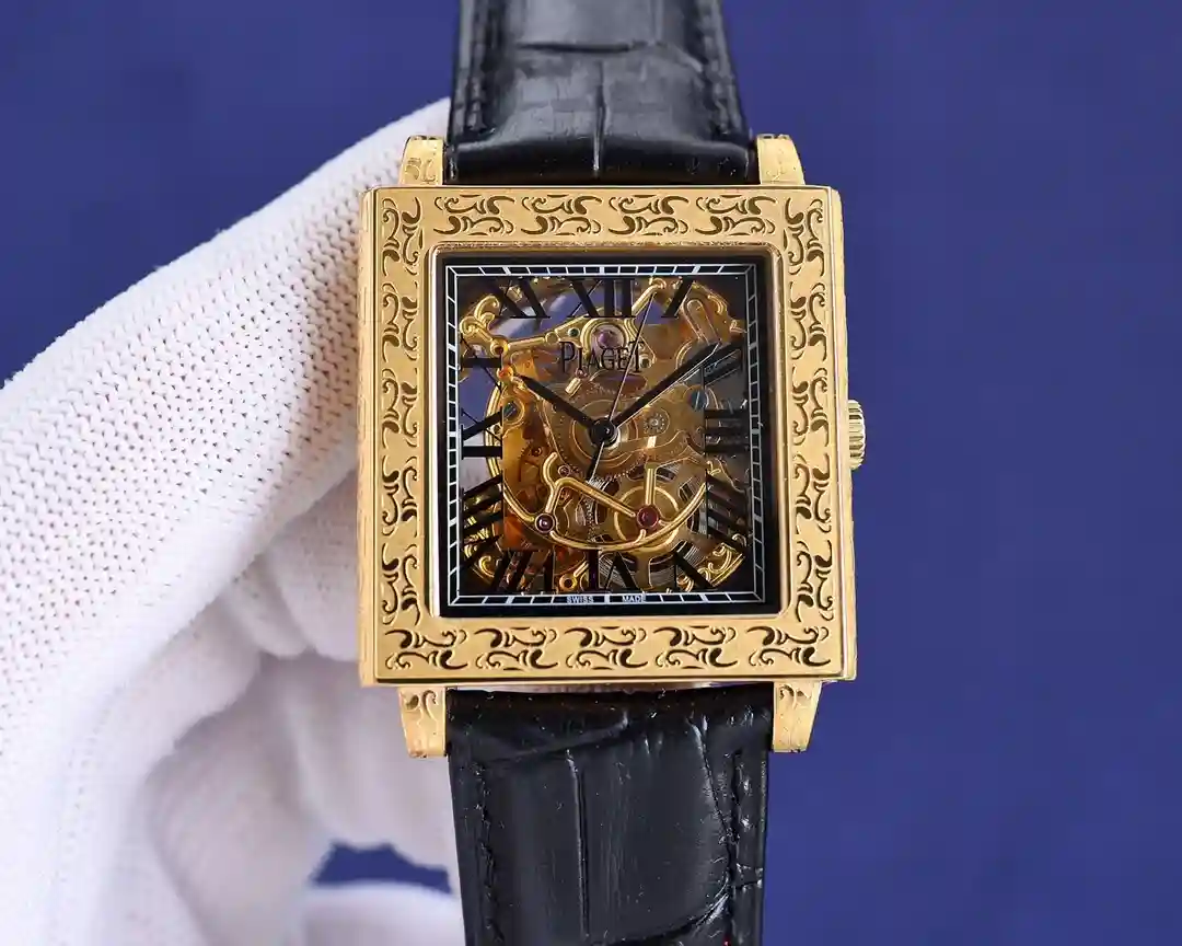 General Watches Piaget Earl White 900 Gold 950 Watch view 8