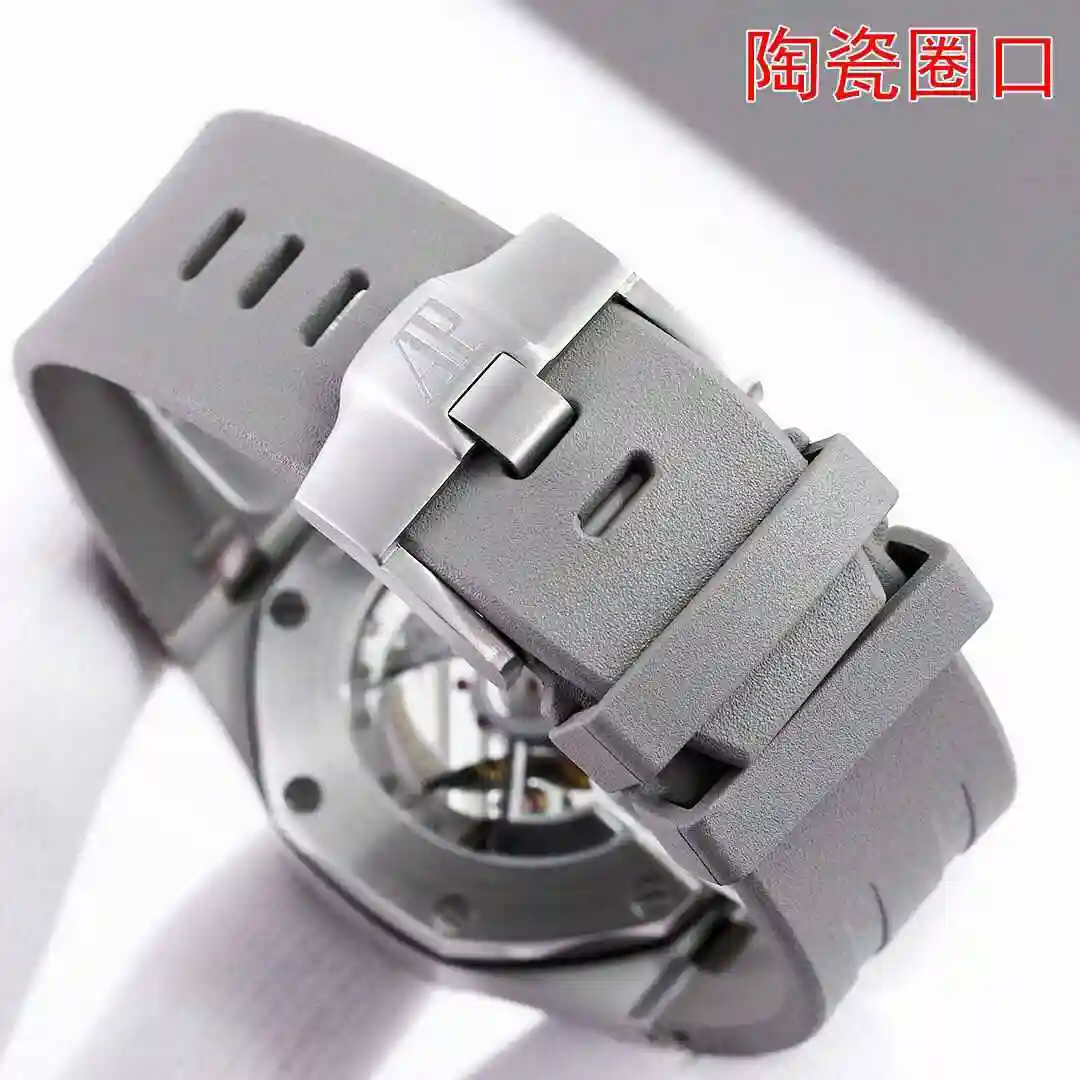 General Watches Audemars Piguet Aibi Watch Men's Watch Paired with Original Fully Automatic Mechanical Movement, Top Grade 316 Precision Steel Case with Mineral Super Strong Mirror Diameter 44mm KK view 2