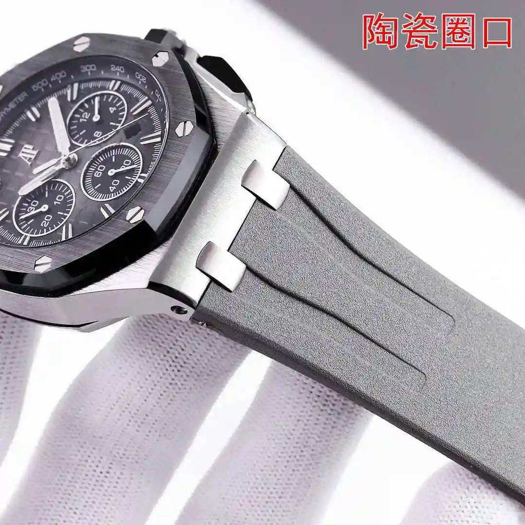 General Watches Audemars Piguet Aibi Watch Men's Watch Paired with Original Fully Automatic Mechanical Movement, Top Grade 316 Precision Steel Case with Mineral Super Strong Mirror Diameter 44mm KK view 4
