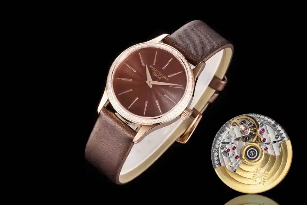 General Watches Patek Philippe Patek@Philippe watch, women's watch with original fully automatic mechanical movement, top-grade 316 stainless steel case and strap, mineral super mirror, diameter 33mm KK view 5