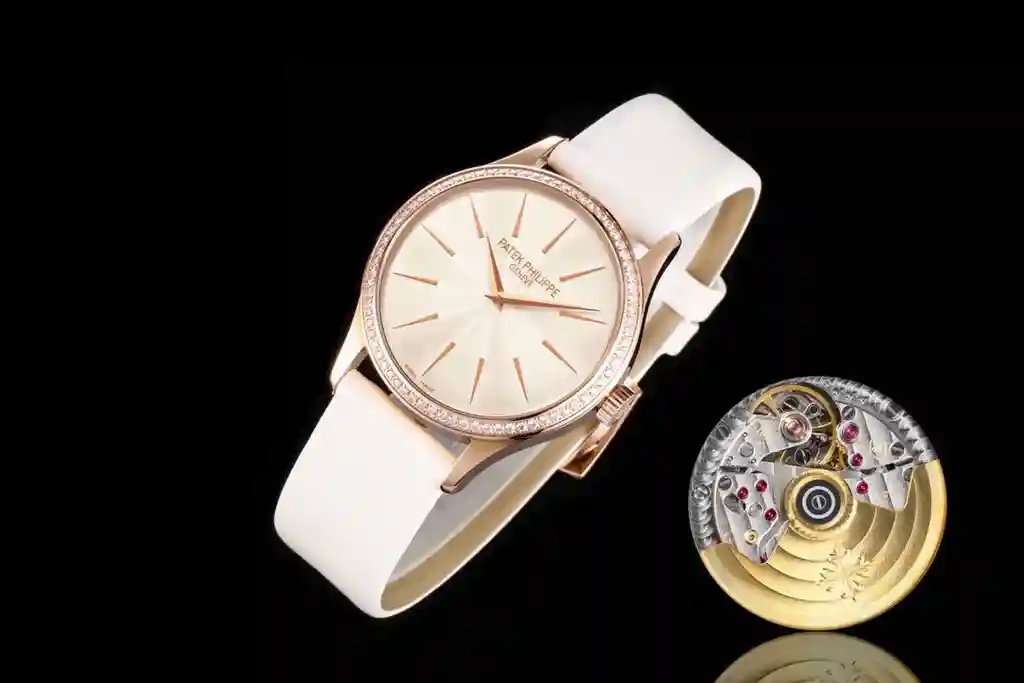 General Watches Patek Philippe Patek@Philippe watch, women's watch with original fully automatic mechanical movement, top-grade 316 stainless steel case and strap, mineral super mirror, diameter 33mm KK view 6