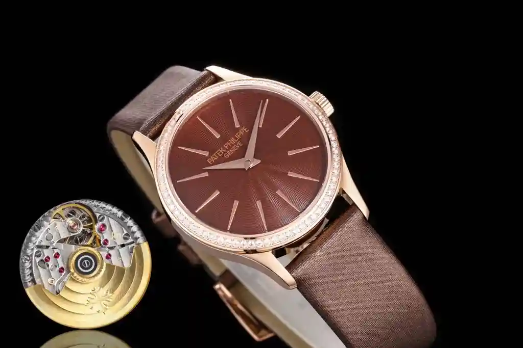 General Watches Patek Philippe Patek@Philippe watch, women's watch with original fully automatic mechanical movement, top-grade 316 stainless steel case and strap, mineral super mirror, diameter 33mm KK view 7