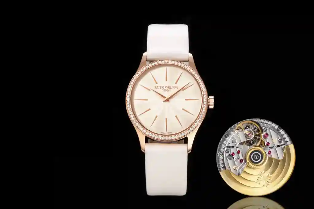 General Watches Patek Philippe Patek@Philippe watch, women's watch with original fully automatic mechanical movement, top-grade 316 stainless steel case and strap, mineral super mirror, diameter 33mm KK view 9