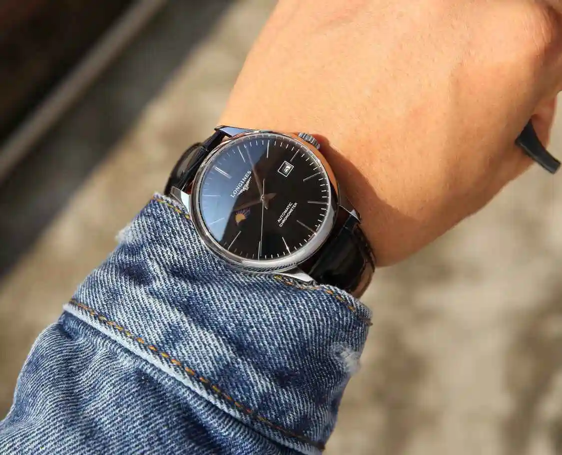 General Watches Longines Watch Men's Watch Paired with Original Fully Automatic Mechanical Movement Top Grade 316 Precision Steel Case with Mineral Super Strong Mirror Diameter 40mm kk06550 3 view 7
