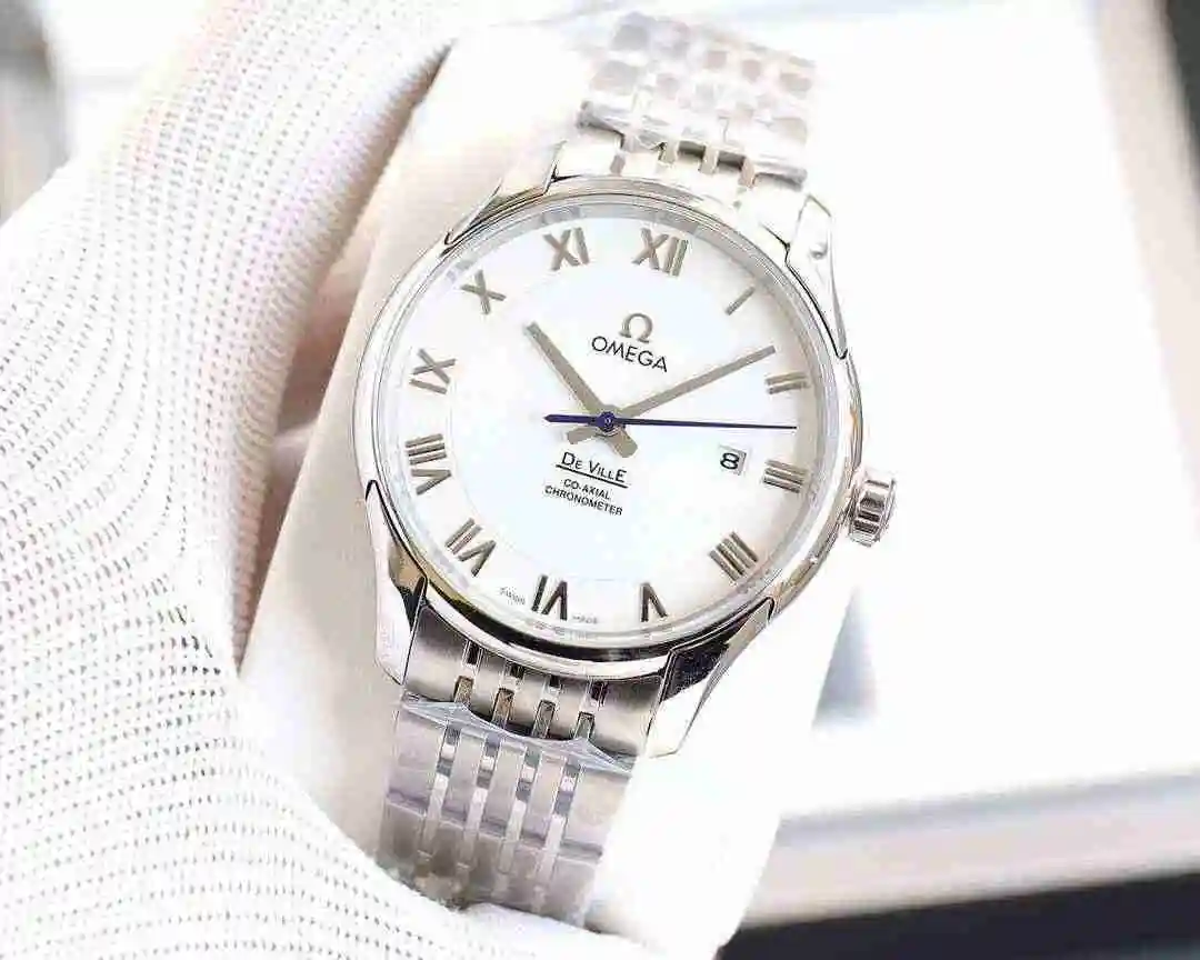 General Watches Omega Watch Men's Watch Paired with Original Fully Automatic Mechanical Movement Top Grade 316 Precision Steel Case with Mineral Super Strong Mirror Diameter 40mm KK05800 2 view 9