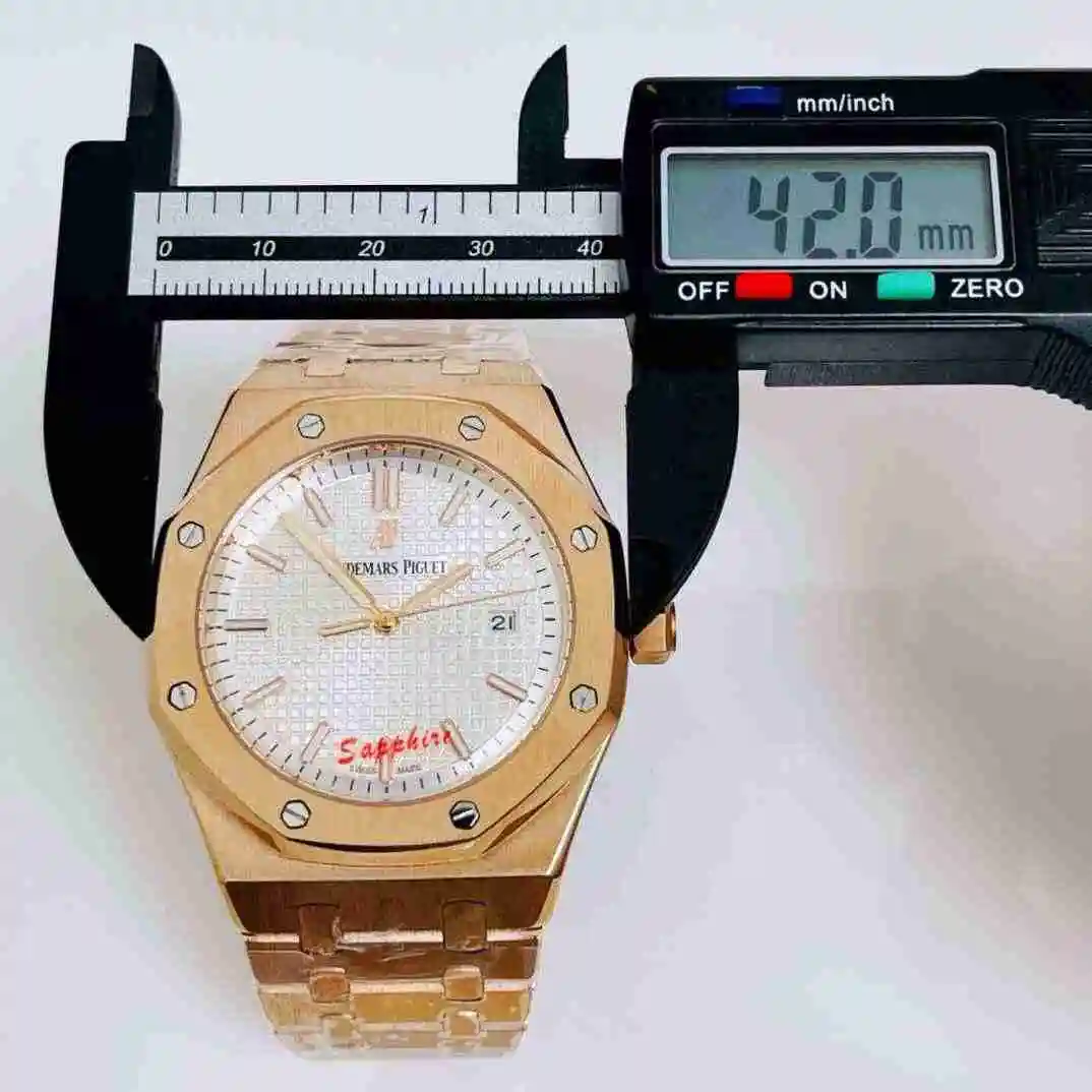 General Watches Audemars Piguet Aibi Watch Men's Watch Paired with Original Fully Automatic Mechanical Movement, Top Grade 316 Precision Steel Case with Mineral Super Strong Mirror Diameter 42mm KK04250 2 view 6