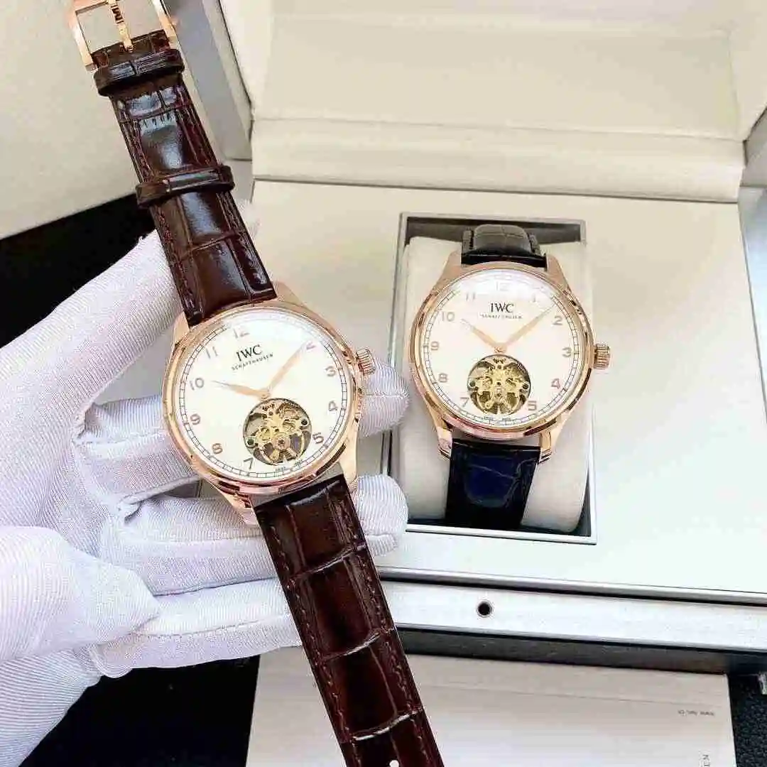 General Watches IWC Wanguo Watch Men's Watch Paired with Original Fully Automatic Mechanical Movement Top Grade 316 Precision Steel Case with Mineral Super Strong Mirror Diameter 42mm KK05450 view 7