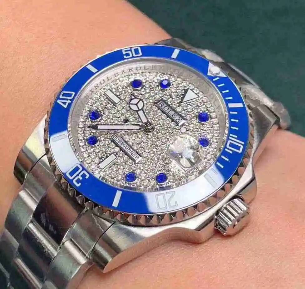 General Watches Rolex Watch Men's Watch Paired with Original Fully Automatic Mechanical Movement Top Grade 316 Precision Steel Case with Mineral Super Strong Mirror Diameter 40mm KK05250 3 view 7