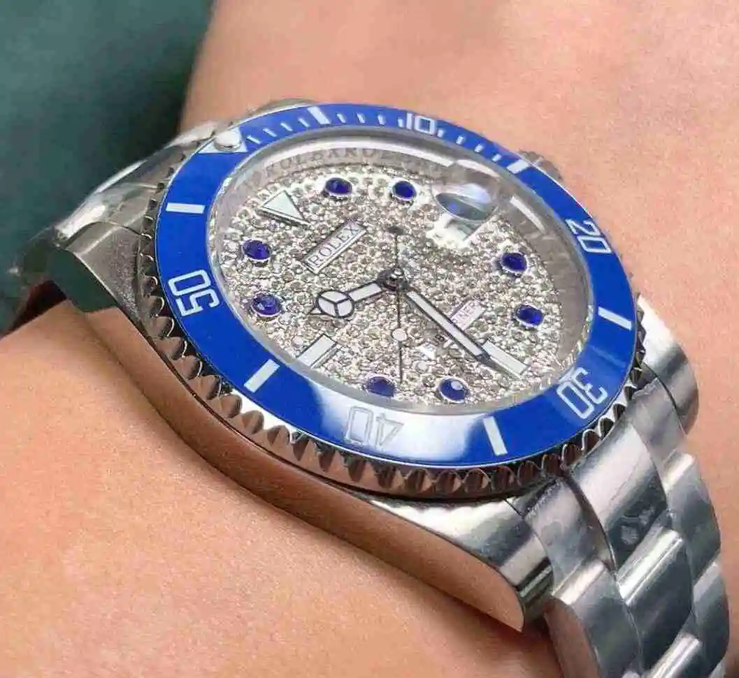 General Watches Rolex Watch Men's Watch Paired with Original Fully Automatic Mechanical Movement Top Grade 316 Precision Steel Case with Mineral Super Strong Mirror Diameter 40mm KK05250 3 view 8
