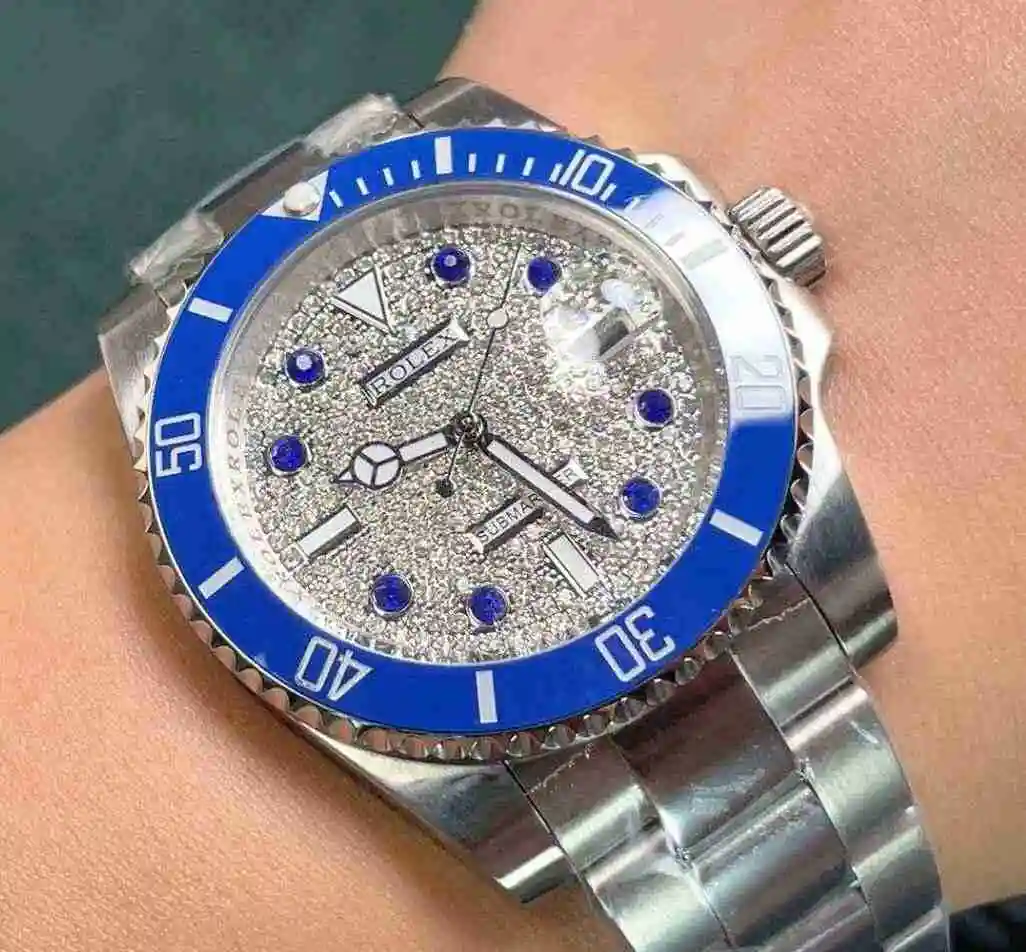 General Watches Rolex Watch Men's Watch Paired with Original Fully Automatic Mechanical Movement Top Grade 316 Precision Steel Case with Mineral Super Strong Mirror Diameter 40mm KK05250 3 view 9