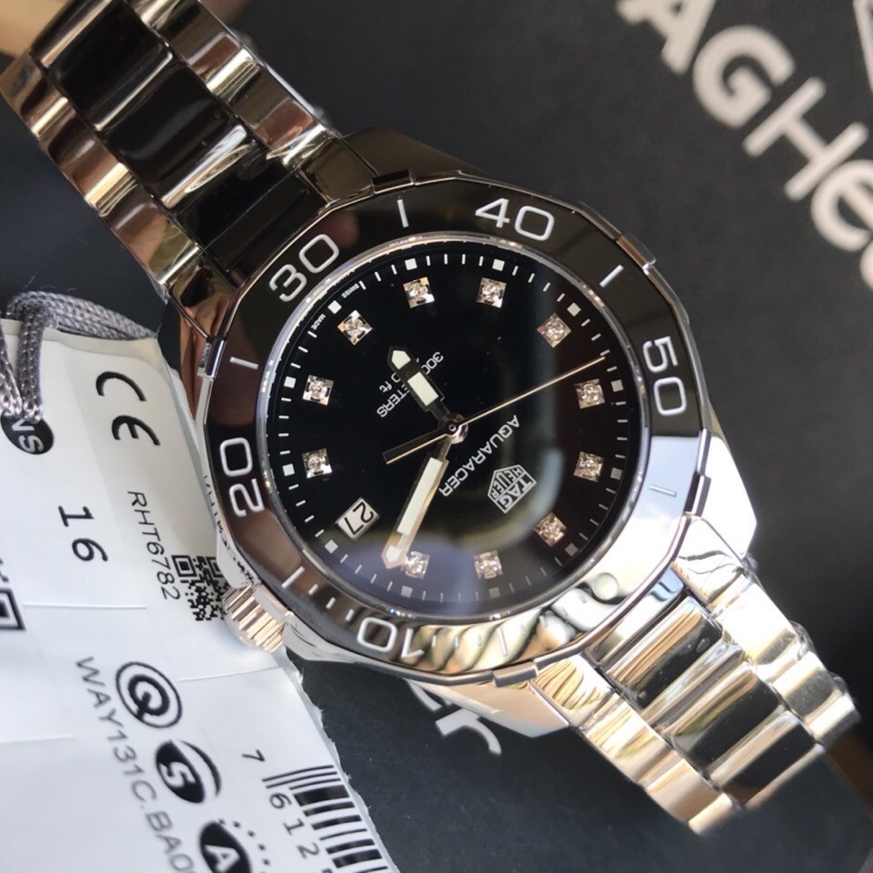 TAG Heuer Aquaracer Ceramic Quartz 35mm Watch view 3