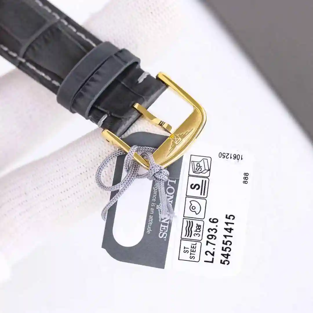 General Watches Longines watch for men with original fully automatic mechanical movement, top grade 316 precision steel case with mineral super strong mirror diameter 40mm kk view 2