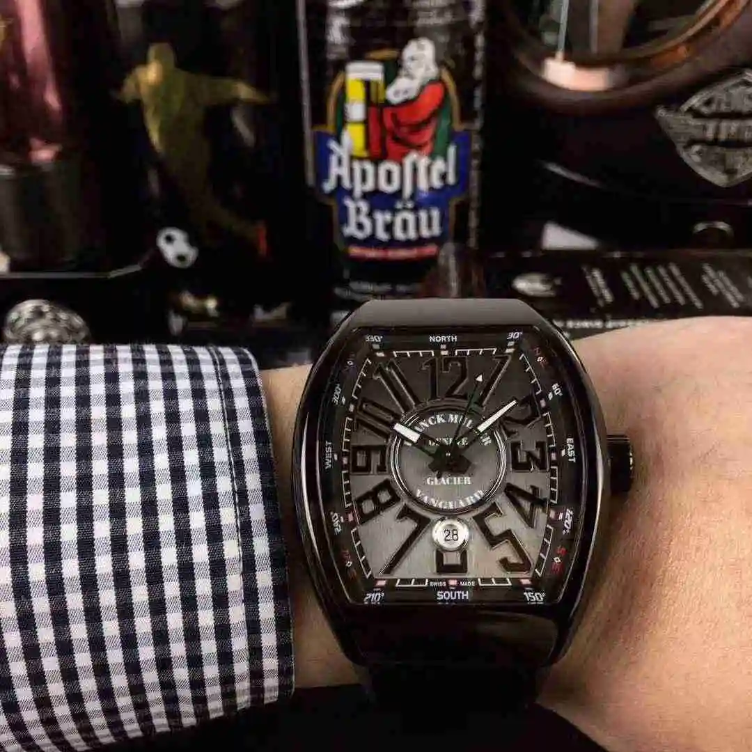 General Watches Franck Muller Frank Muller 1350 Rose Black 1450 Watch view 5