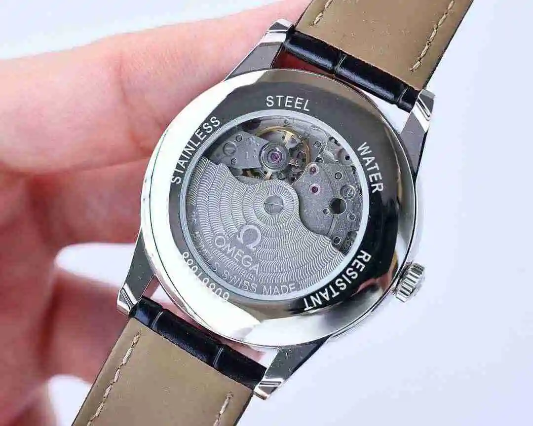 General Watches Omega Watch Men's Watch Paired with Original Fully Automatic Mechanical Movement Top Grade 316 Precision Steel Case with Mineral Super Strong Mirror Diameter 40mm kk07500 view 3