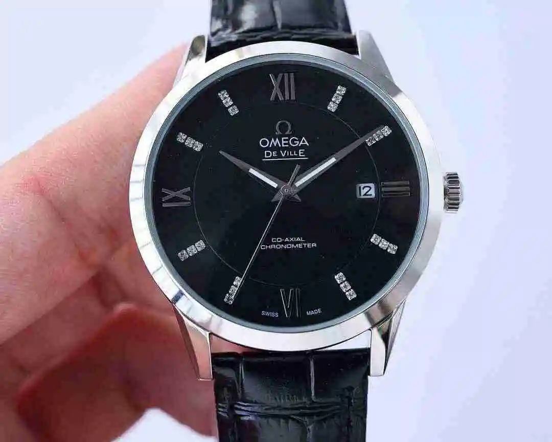 General Watches Omega Watch Men's Watch Paired with Original Fully Automatic Mechanical Movement Top Grade 316 Precision Steel Case with Mineral Super Strong Mirror Diameter 40mm kk07500 view 6