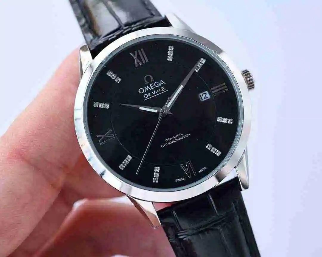 General Watches Omega Watch Men's Watch Paired with Original Fully Automatic Mechanical Movement Top Grade 316 Precision Steel Case with Mineral Super Strong Mirror Diameter 40mm kk07500 view 7