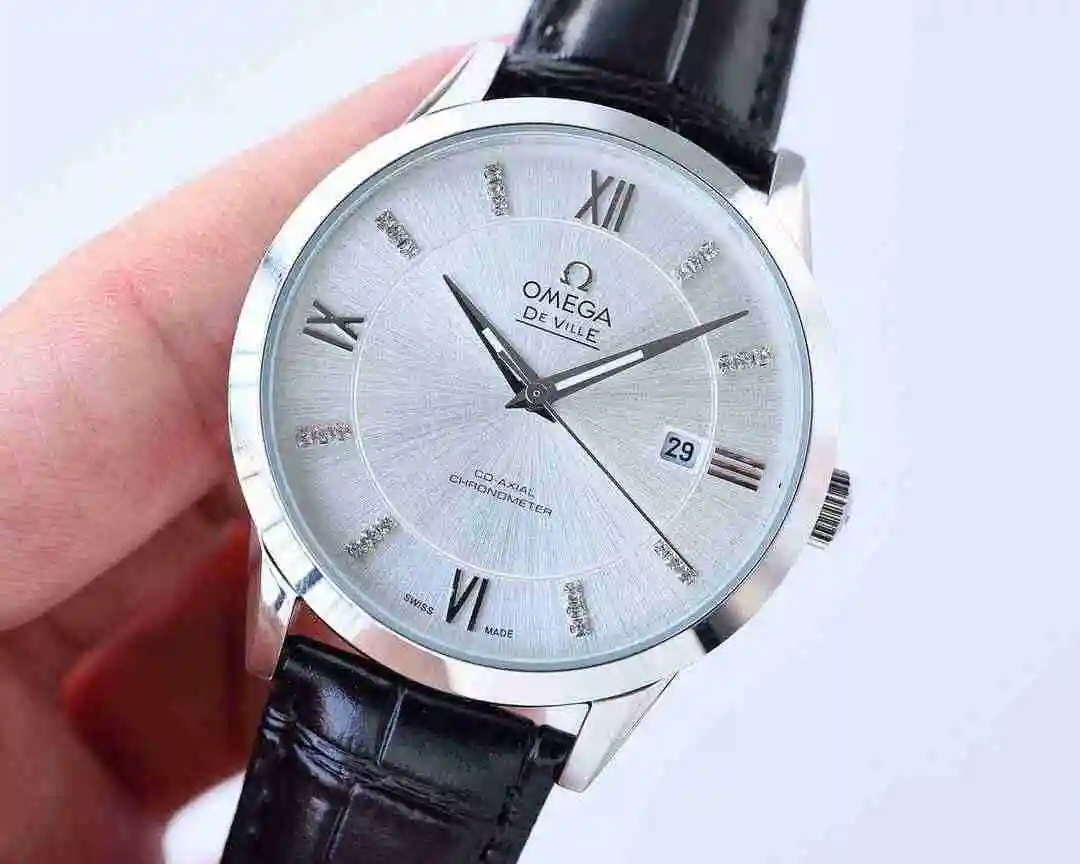 General Watches Omega Watch Men's Watch Paired with Original Fully Automatic Mechanical Movement Top Grade 316 Precision Steel Case with Mineral Super Strong Mirror Diameter 40mm kk07500 view 8