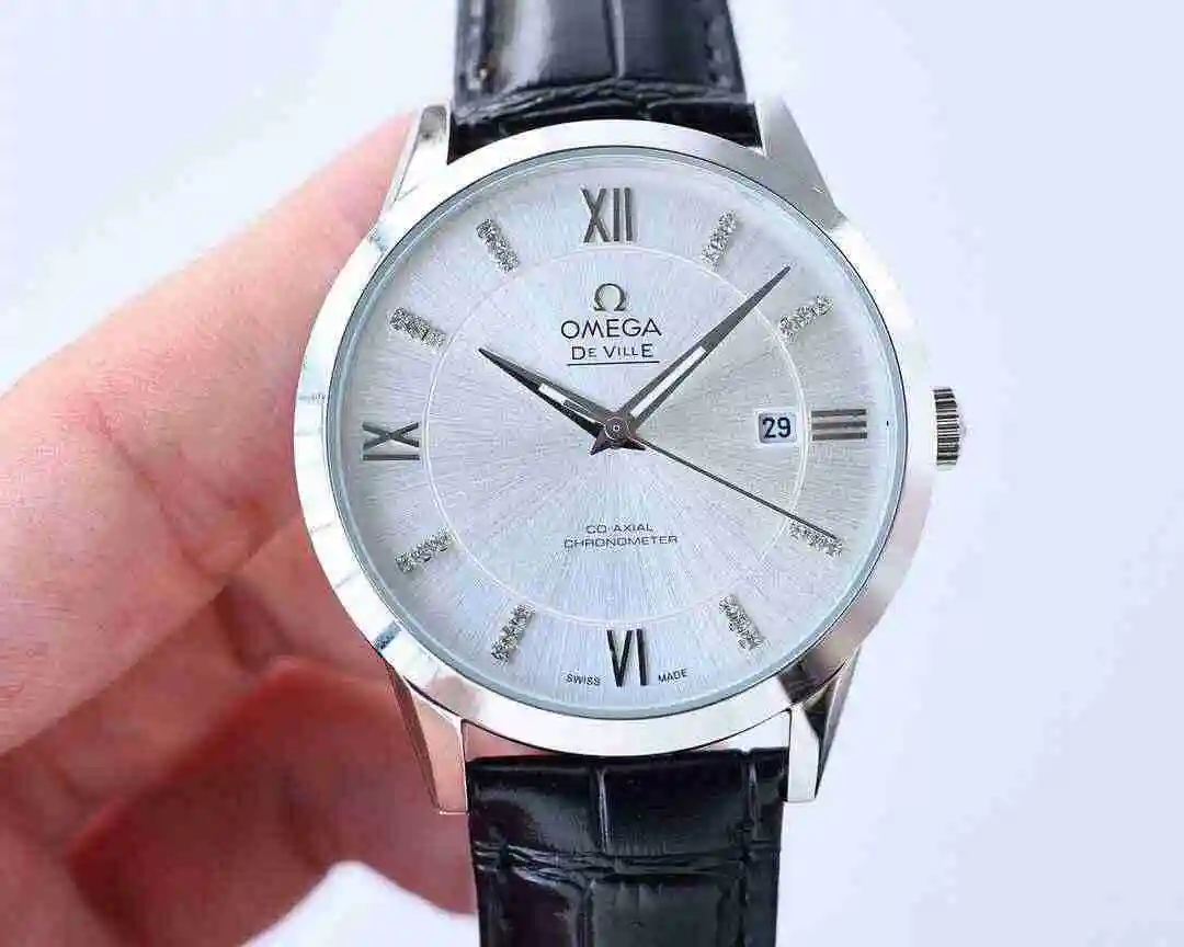 General Watches Omega Watch Men's Watch Paired with Original Fully Automatic Mechanical Movement Top Grade 316 Precision Steel Case with Mineral Super Strong Mirror Diameter 40mm kk07500 view 9