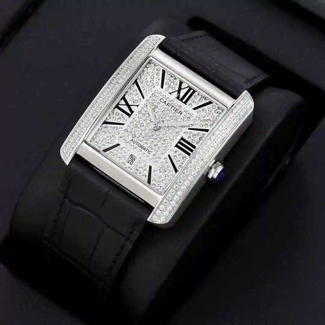 General Watches Cartier White 1000 Gold 1050 Diamond+50 Watch view 6