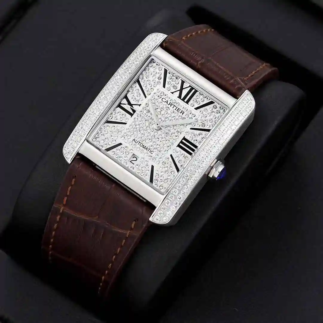 General Watches Cartier White 1000 Gold 1050 Diamond+50 Watch view 7