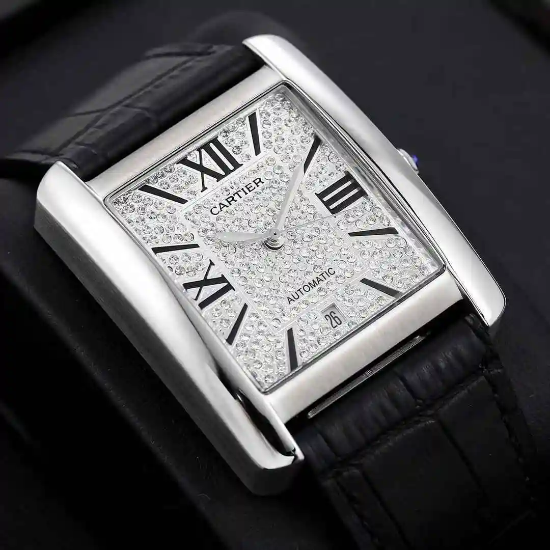General Watches Cartier White 1000 Gold 1050 Diamond+50 Watch view 8