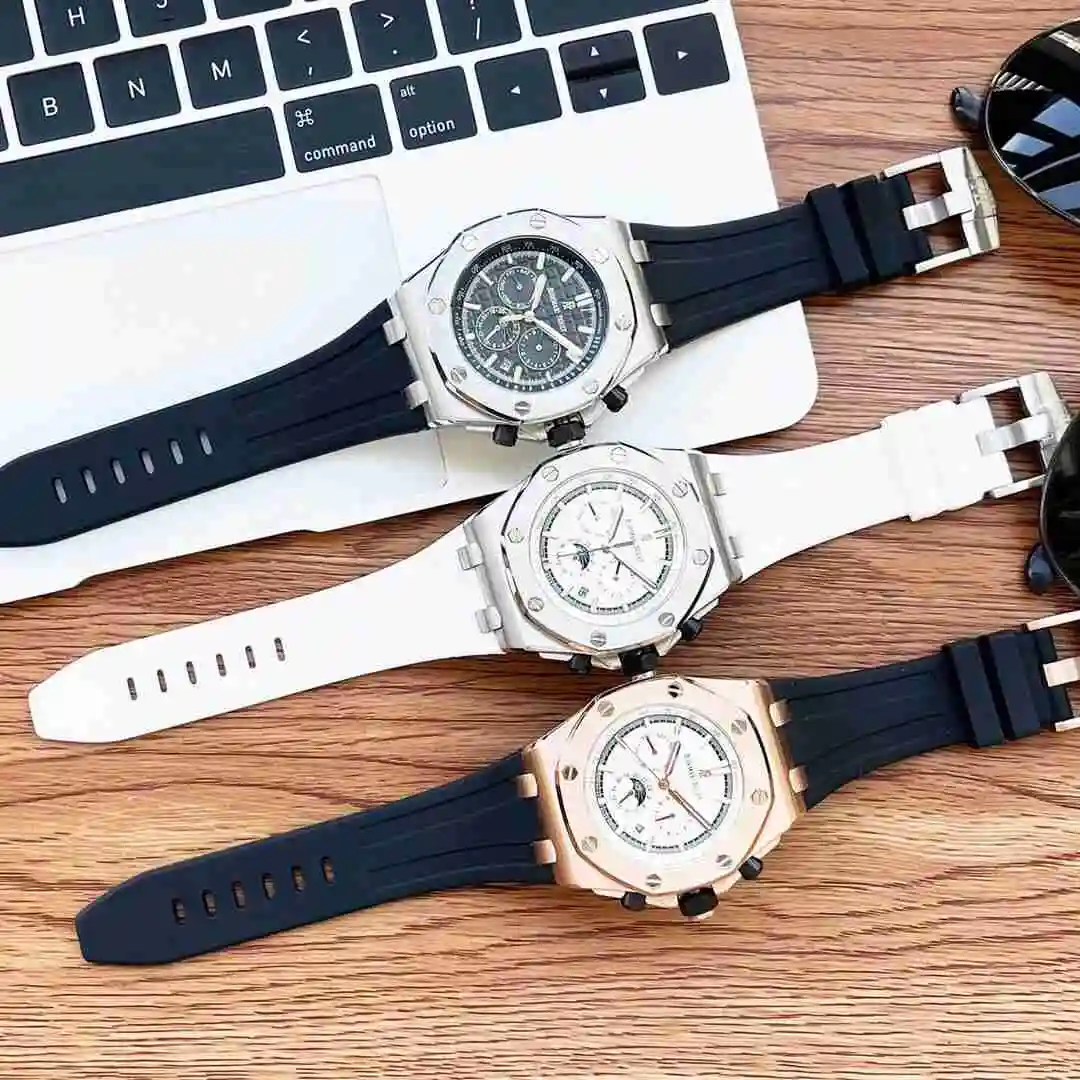 General Watches Audemars Piguet Aibi Watch Men's Watch Paired with Original Fully Automatic Mechanical Movement, Top Grade 316 Precision Steel Case with Mineral Super Strong Mirror Diameter 42mm KK06250 view 2