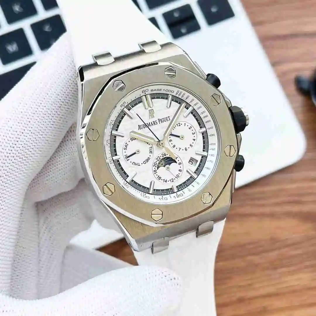 General Watches Audemars Piguet Aibi Watch Men's Watch Paired with Original Fully Automatic Mechanical Movement, Top Grade 316 Precision Steel Case with Mineral Super Strong Mirror Diameter 42mm KK06250 view 9