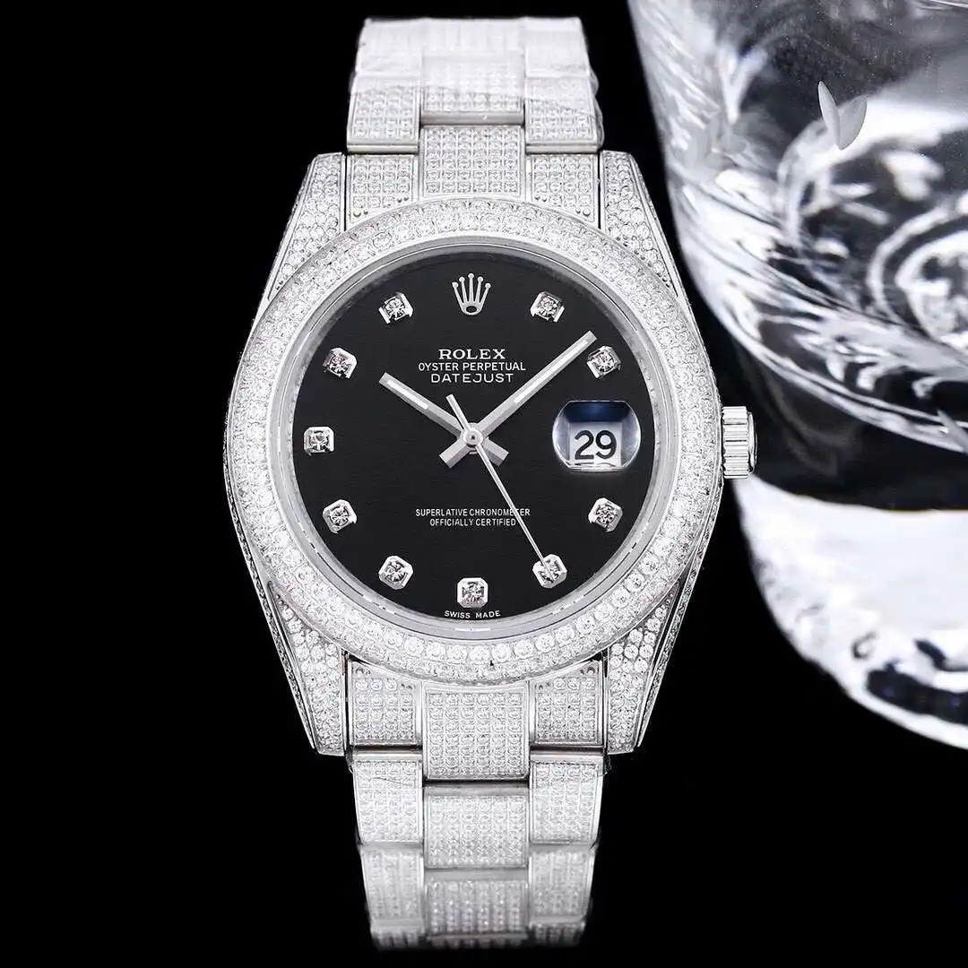 General Watches Rolex watches men's watch with original fully automatic mechanical movement top 316 stainless steel case strap mineral super mirror diameter 41mm KK09800 1 view 8