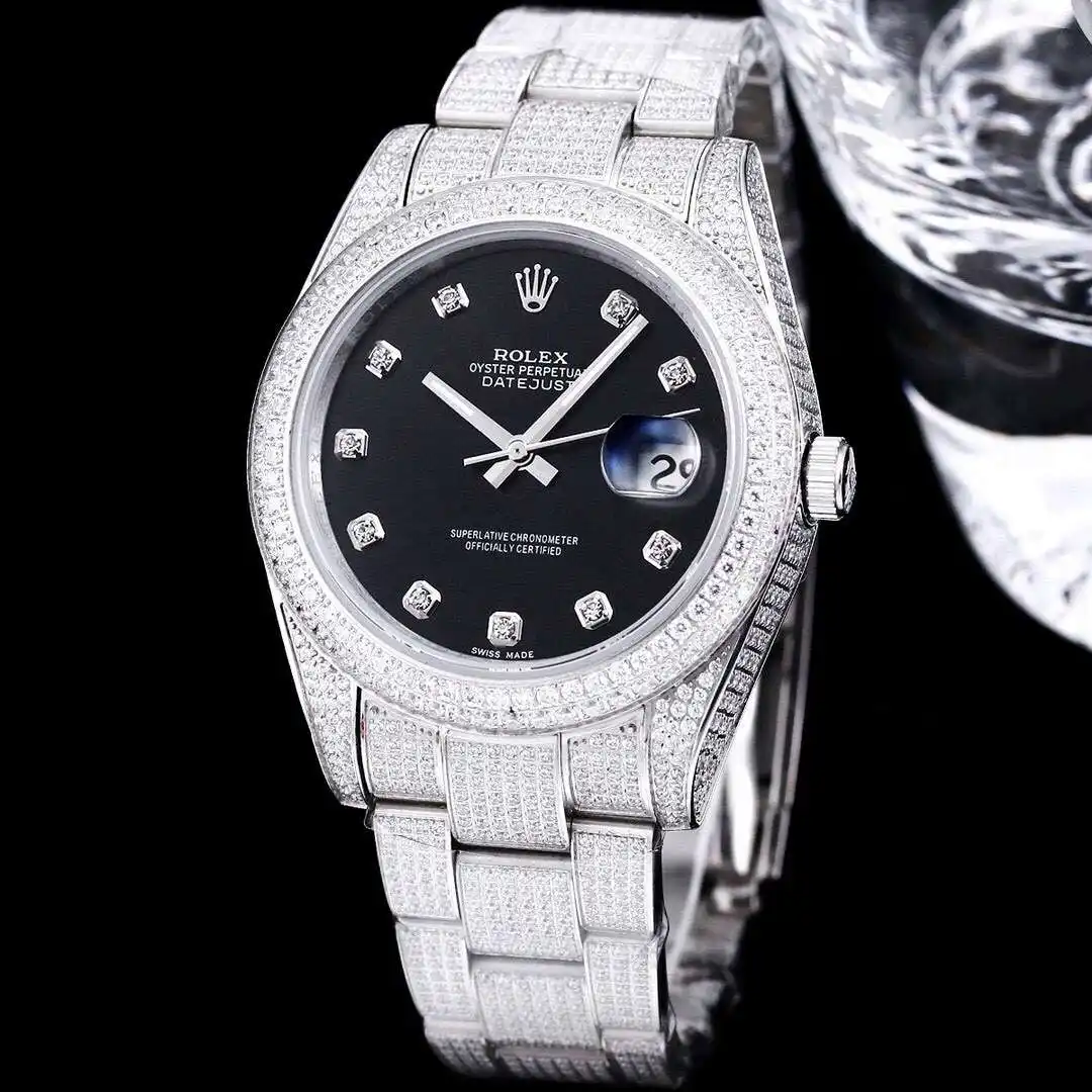 General Watches Rolex watches men's watch with original fully automatic mechanical movement top 316 stainless steel case strap mineral super mirror diameter 41mm KK09800 1 view 9