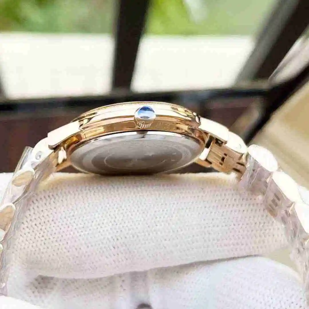 General Watches Longines Watch Women's Watch Paired with Original Fully Automatic Mechanical Movement Top grade 316 Precision Steel Case with Mineral Super Strong Mirror Diameter 34mm KK view 2