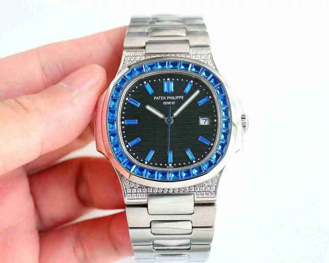 General Watches Patek Philippe Watch Men's Watch Paired with Original Fully Automatic Mechanical Movement Top Grade 316 Precision Steel Case Case with Mineral Super Strong Mirror Diameter 40mm KK015500 view 5