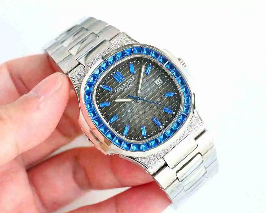 General Watches Patek Philippe Watch Men's Watch Paired with Original Fully Automatic Mechanical Movement Top Grade 316 Precision Steel Case Case with Mineral Super Strong Mirror Diameter 40mm KK015500 view 8