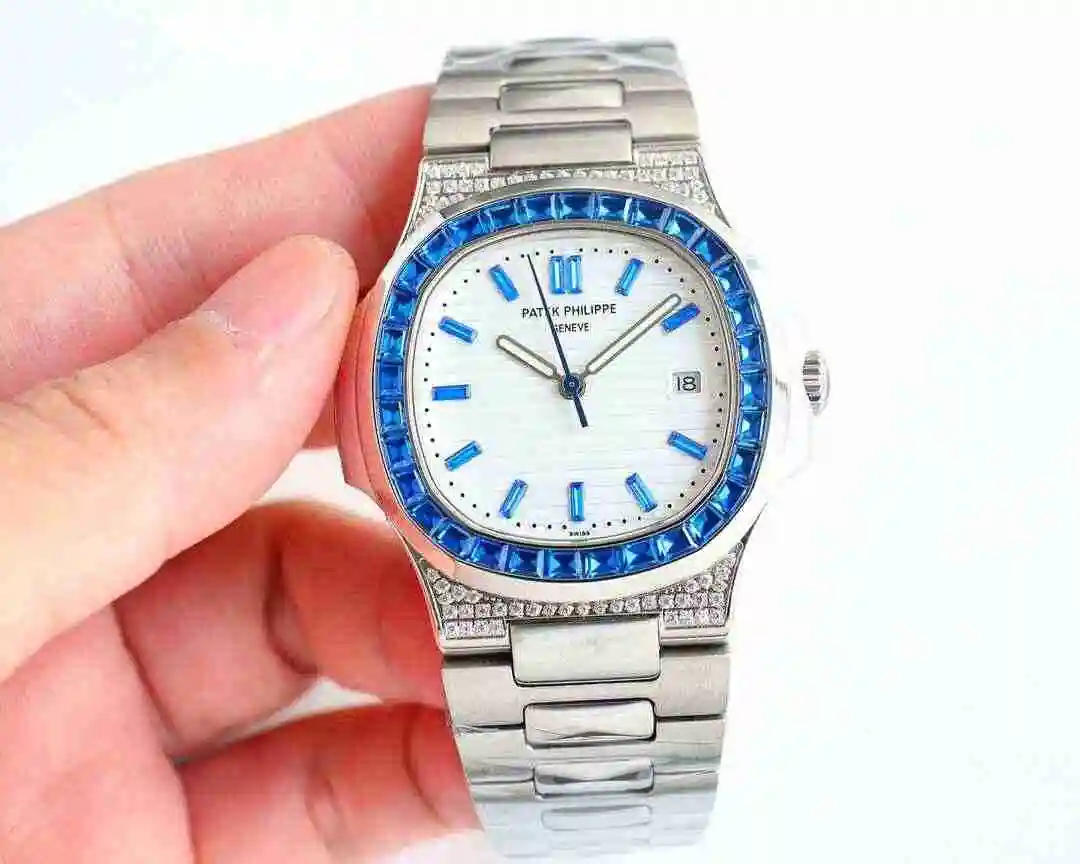General Watches Patek Philippe Watch Men's Watch Paired with Original Fully Automatic Mechanical Movement Top Grade 316 Precision Steel Case Case with Mineral Super Strong Mirror Diameter 40mm KK015500 view 9