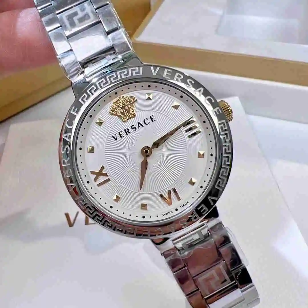 General Watches VER Versace Watch Women's Watch Paired with Original Fully Automatic Mechanical Movement Top Grade 316 Precision Steel Case with Mineral Super Strong Mirror Diameter 36cm KK02950 view 2