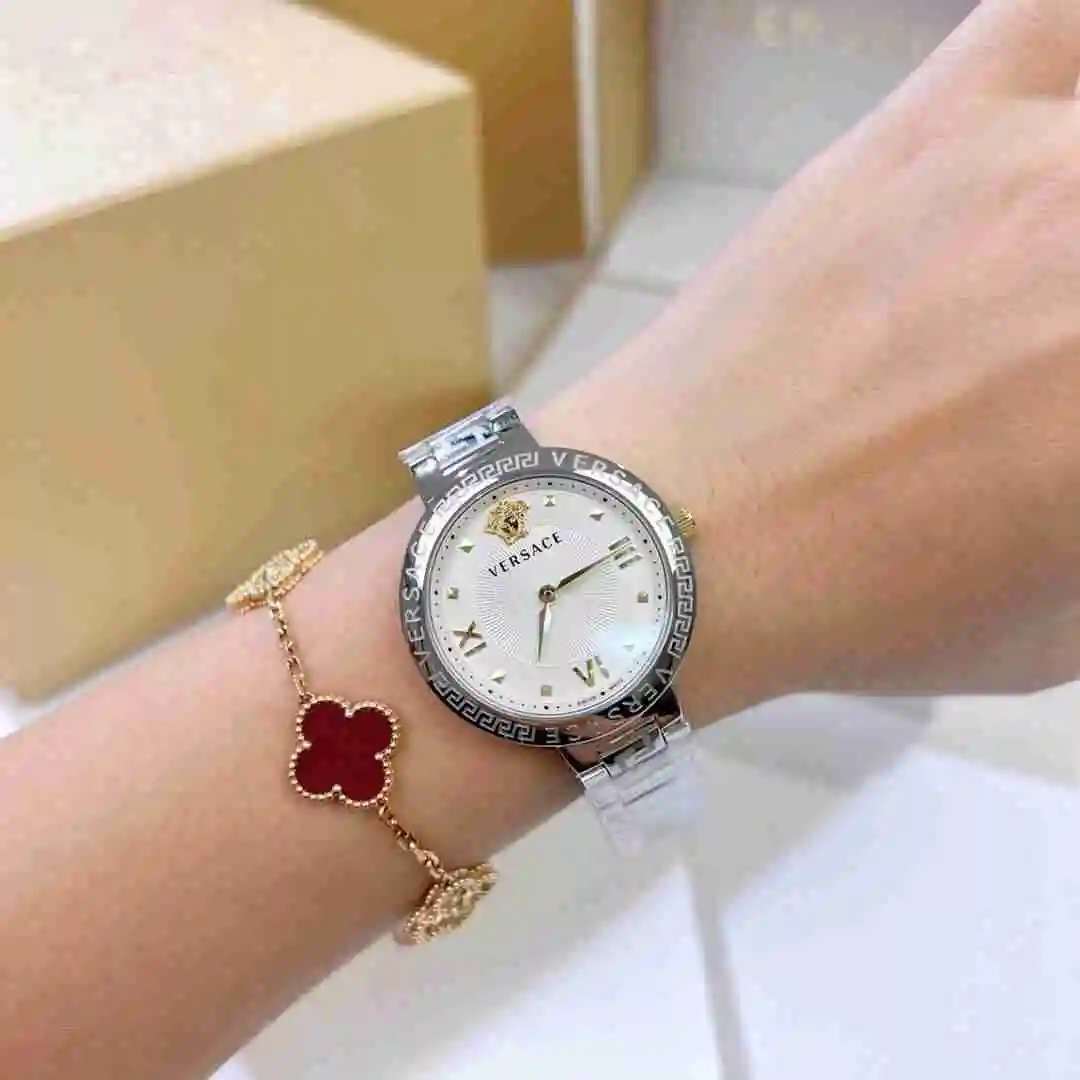 General Watches VER Versace Watch Women's Watch Paired with Original Fully Automatic Mechanical Movement Top Grade 316 Precision Steel Case with Mineral Super Strong Mirror Diameter 36cm KK02950 view 6