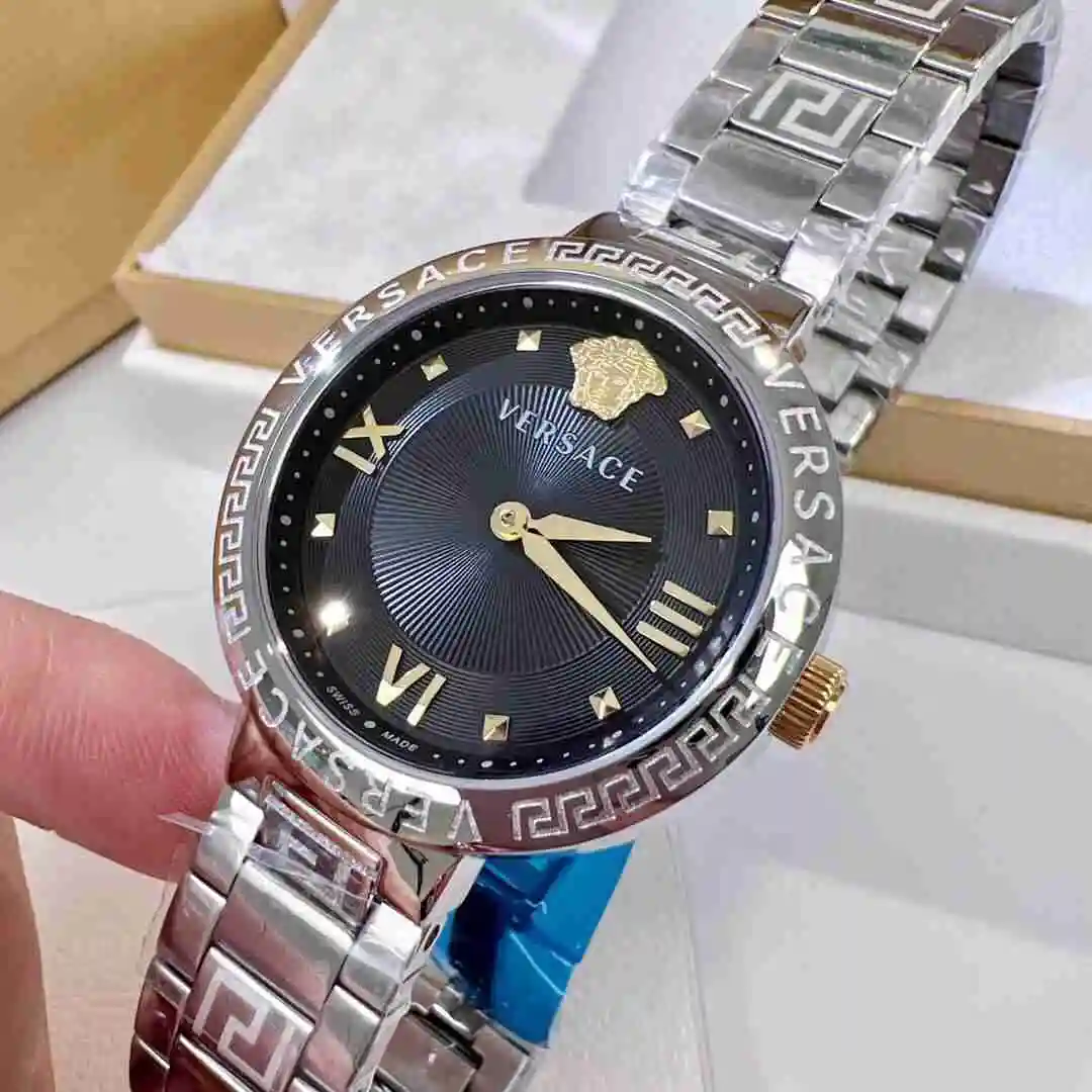 General Watches VER Versace Watch Women's Watch Paired with Original Fully Automatic Mechanical Movement Top Grade 316 Precision Steel Case with Mineral Super Strong Mirror Diameter 36cm KK02950 view 7