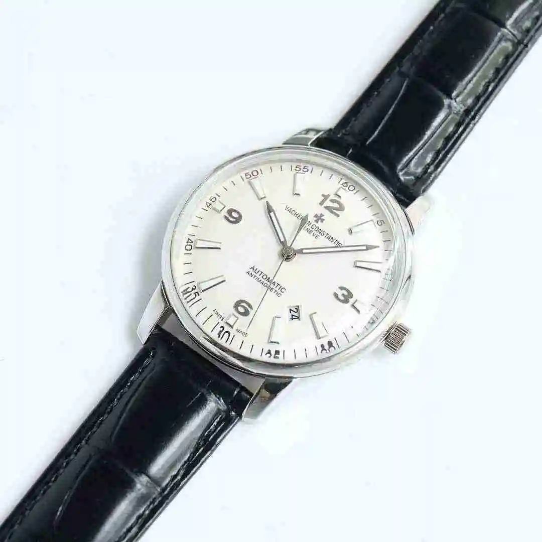 General Watches Vacheron Constantin Jiangshi Danton Watch Men's Watch Paired with Original Fully Automatic Mechanical Movement, Top Grade 316 Precision Steel Case with Mineral Super Strong Mirror Diameter 41mm kk010500 view 2
