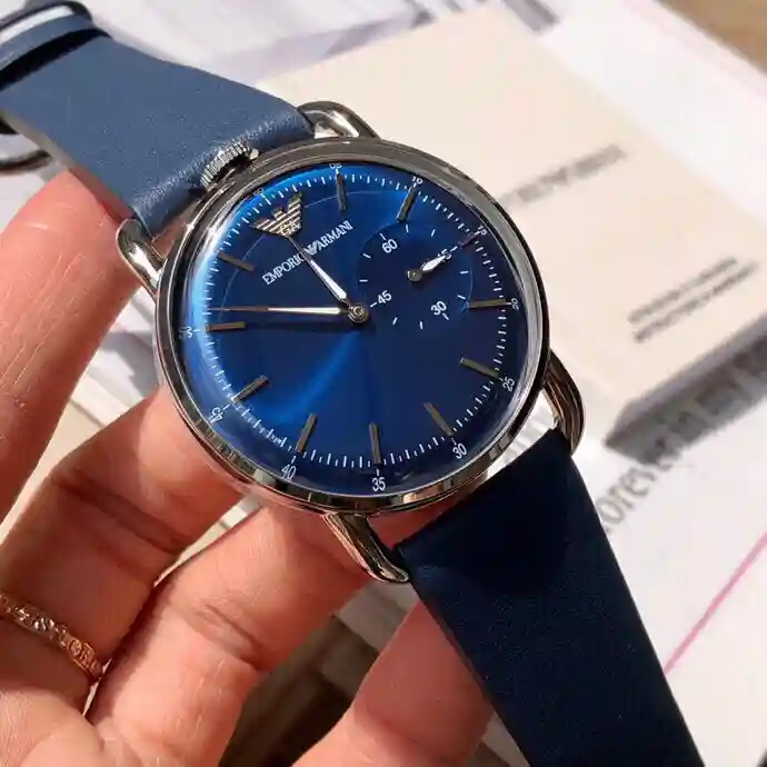 General Watches Ah @ Mani Watch Men's watch with original fully automatic mechanical movement, top 316 stainless steel case and strap, mineral super mirror, diameter 43mm KK05250 view 6