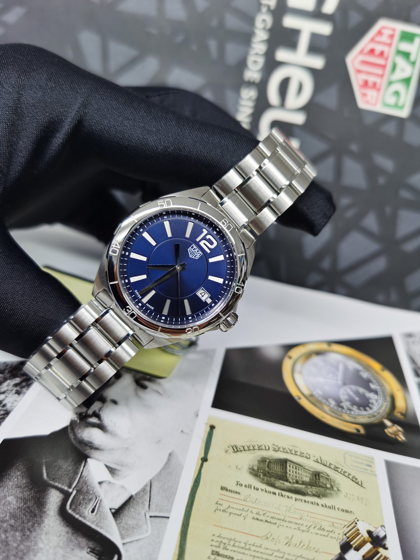 TAG Heuer Formula 1 Blue Dial Stainless Steel Quartz 35mm Watch view 2