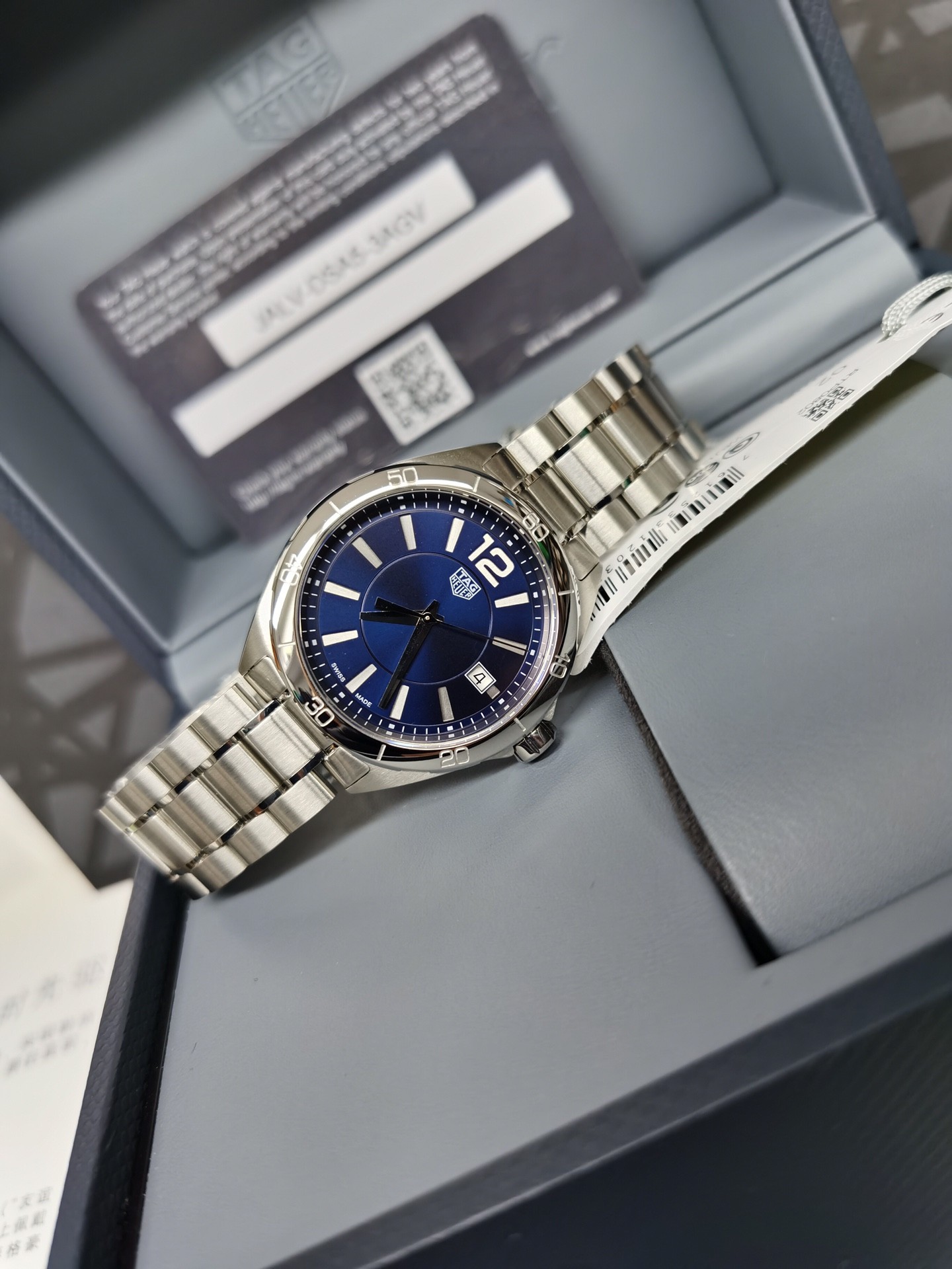 TAG Heuer Formula 1 Blue Dial Stainless Steel Quartz 35mm Watch view 4